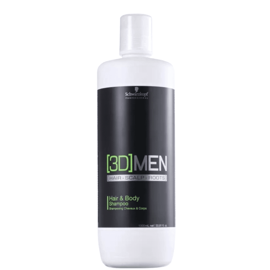 Schwarzkopf Professional Dmen Hair Body Shampoo Ml Beleza Care