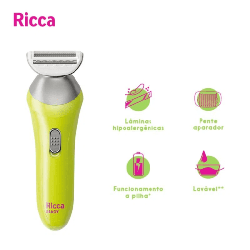 Imagem do produto Ricca Aparador de Pelos Corporal Ready