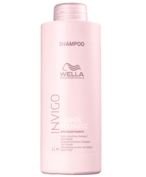 Imagem do produto Wella Invigo Blonde Recharge – Shampoo Desamarelador 1000ml