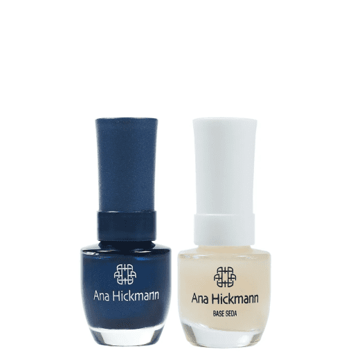 Imagem do produto Ana Hickmann kit de Esmalte Cor Cheguei de Azul + Base Seda