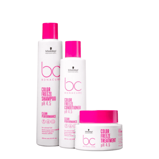 Imagem do produto Kit Schwarzkopf Professional BC Bonacure Clean Performance Color Freeze Trio (3 Produtos)