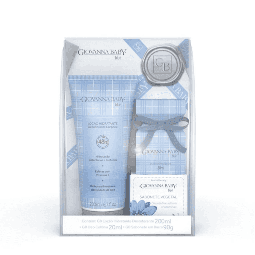 Imagem do produto Giovanna Baby Kit Blue – Colônia, Hidratante e Sabonete Vegetal