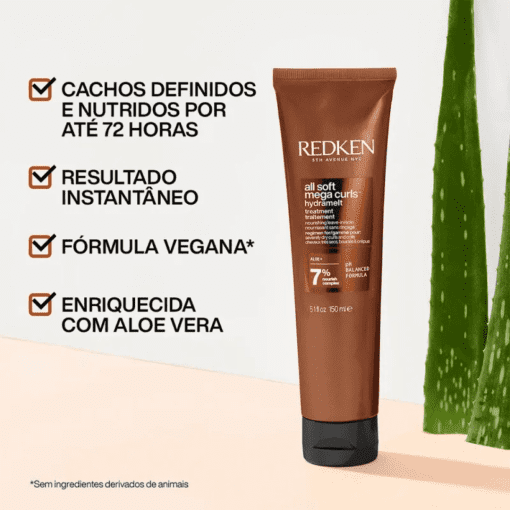 Imagem do produto Redken All Soft Mega Curls Hydramelt – Leave-in 150ml