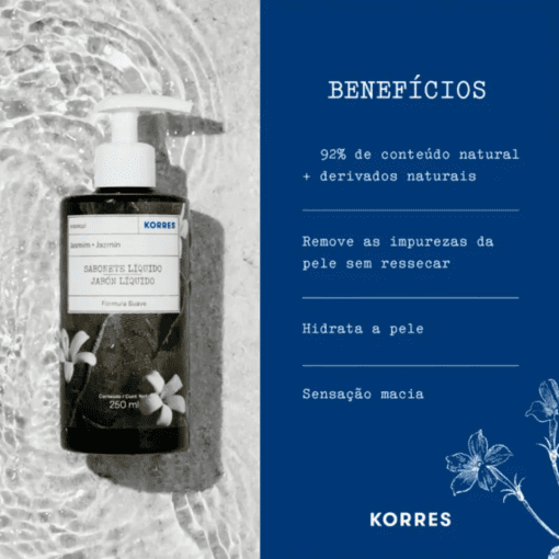 Imagem do produto Korres Algodão Puro – Sabonete Líquido 250ml