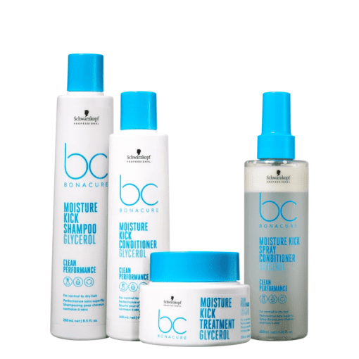 Imagem do produto Kit Schwarzkopf Professional BC Bonacure Clean Performance Moisture Kick (4 Produtos)