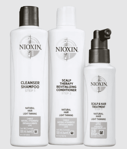 Imagem do produto Kit Nioxin 1 Sh 300ml + Cond 300ml + Scalp 100ml