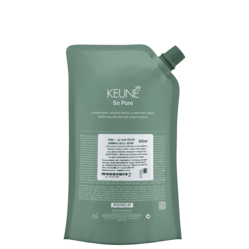 Imagem do produto Keune So Pure Polish Refil – Shampoo 400ml