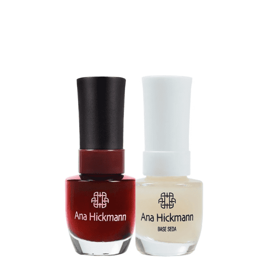 Imagem do produto Ana Hickmann kit de Esmalte Cor Olha Eu + Base Seda