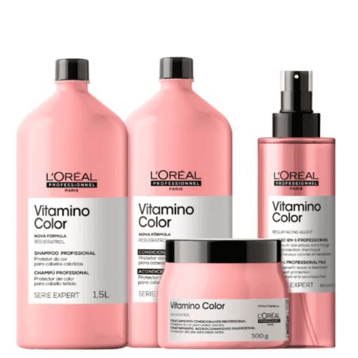 Imagem do produto Kit L’Oréal Professionnel Serie Expert Vitamino Color Salon Completo (4 Produtos)