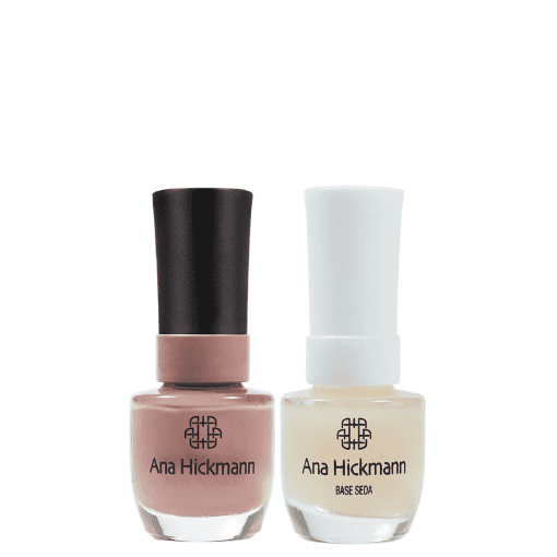 Ana Hickmann kit de Esmalte Cor Cheguei + Base Seda