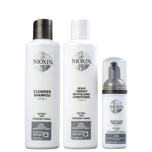 Imagem do produto Kit Nioxin System 2 Small 150ml (3 Produtos)