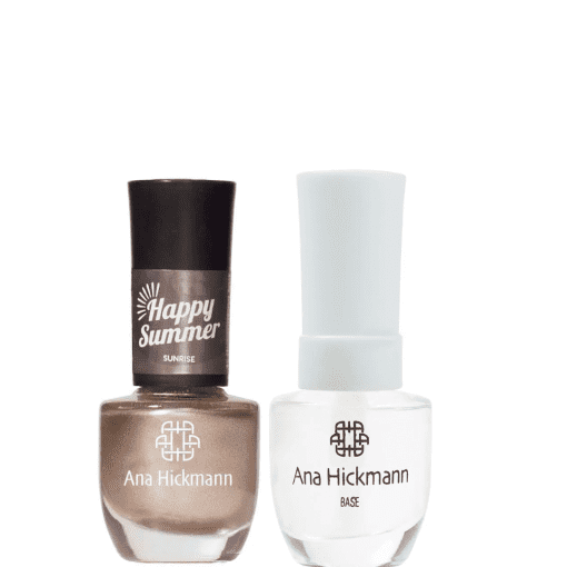 Ana Hickmann kit de Esmalte Cor Sunrise + Base