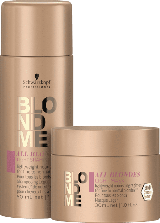 Imagem do produto Kit Schwarzkopf – Blondme Shampoo 50 ml – Máscara 30 ml