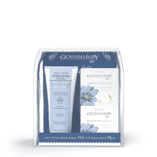 Imagem do produto Giovanna Baby Kit Eterno Encanto Blue com Sabonete Vegetal