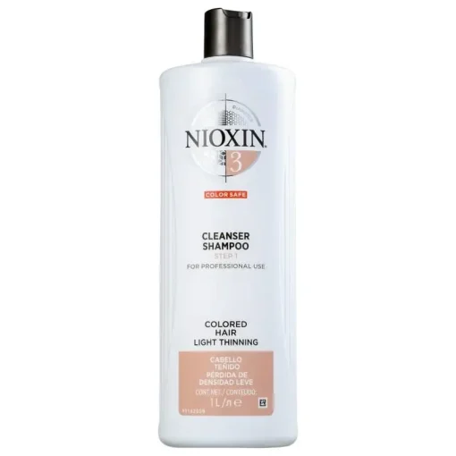 Imagem do produto Nioxin System 3 – Shampoo 1000ml