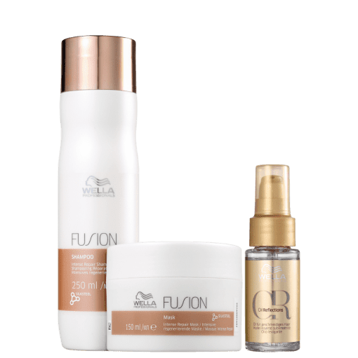 Kit Wella Professionals Fusion Trio (3 Produtos)