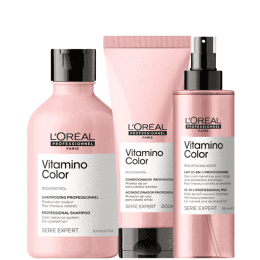 Imagem do produto Kit L’Oréal Professionnel Serie Expert Vitamino Color Triplo (3 Produtos)