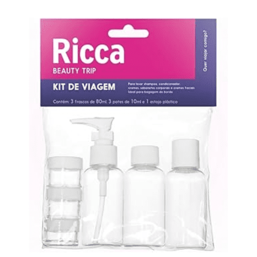 Imagem do produto Kit Viagem Ricca – Beauty Trip 7 Itens