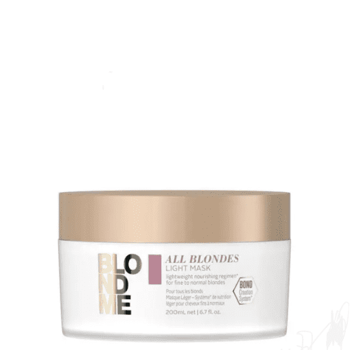 Imagem do produto Schwarzkopf BlondMe AllBlondes Light Mask – Máscara 200ml