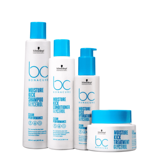 Imagem do produto Kit Schwarzkopf Professional BC Bonacure Clean Performance Moisture Kick Hydration Balm (4 Produtos)