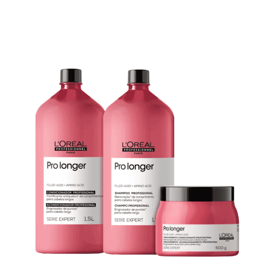 Imagem do produto Kit L’Oréal Serie Expert Pro Longer Triplo (3 Produtos)