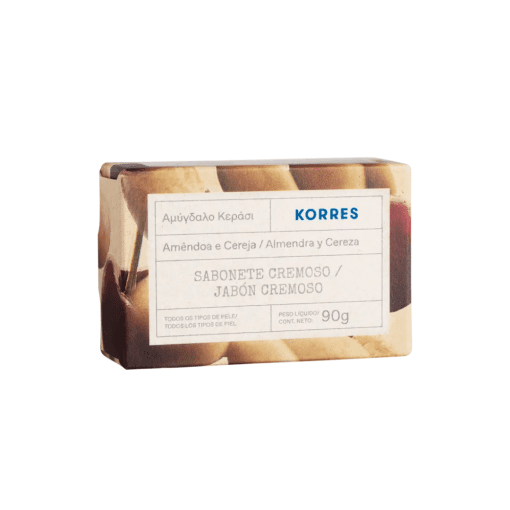 Imagem do produto Korres Cereja & Amêndoa Cremoso – Sabonete em Barra 90g