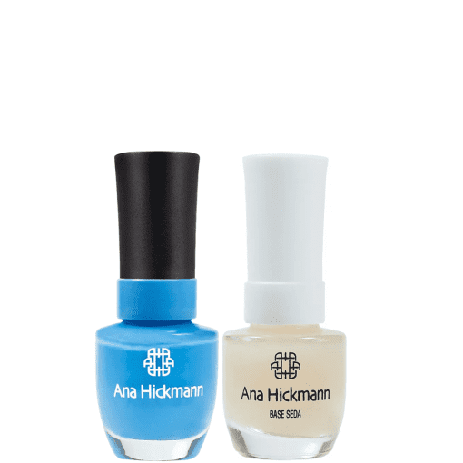 Imagem do produto Ana Hickmann kit de Esmalte Cor Hortênsia + Base Seda