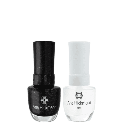 Imagem do produto Ana Hickmann kit de Esmalte Cor Black Diamond + Base