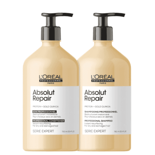 Imagem do produto Kit L’Oréal Professionnel Serie Expert Absolut Repair Gold Quinoa + Protein (2 Produtos)