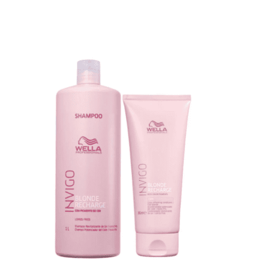 Kit Shampoo E Condicionador Invigo Blonde Recharge 1L