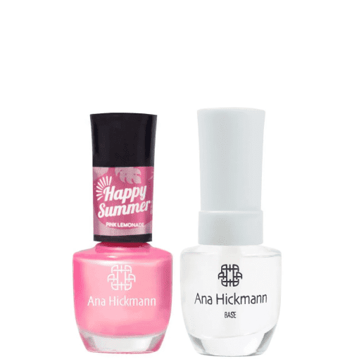 Imagem do produto Ana Hickmann kit de Esmalte Cor Pink Lemonade + Base