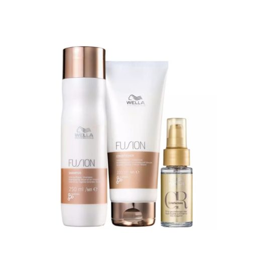 Imagem do produto Kit Wella Professionals Fusion Duo + Oil Reflections 30ml (3Prod)