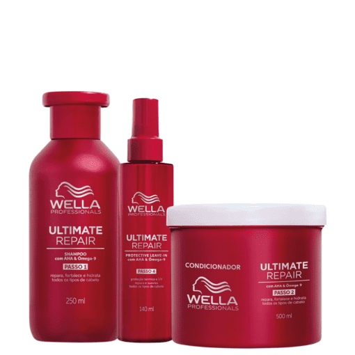 Imagem do produto Kit Wella Professionals Ultimate Repair Triplo Cuidado (3 Produtos)