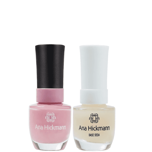 Imagem do produto Ana Hickmann kit de Esmalte Cor Klein Curaçao + Base Seda