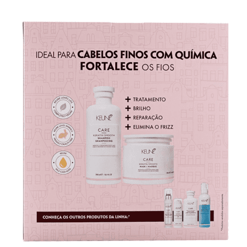 Imagem do produto Kit Keune Care Keratin Smooth Duo (2 Produtos)