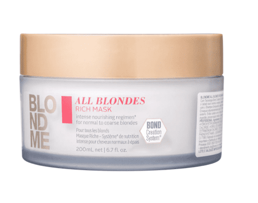 Imagem do produto Schwarzkopf BlondMe Rich Mask – Máscara Capilar 200ml