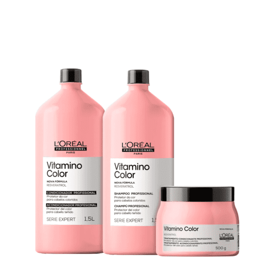 Imagem do produto Kit L’Oréal Expert Vitamino Color Salon Trio (3 Produtos)