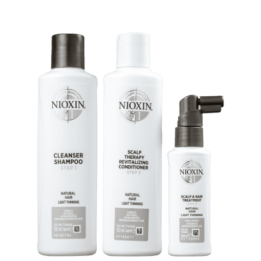 Imagem do produto Kit Nioxin System 1 Small 150ml (3 Produtos)