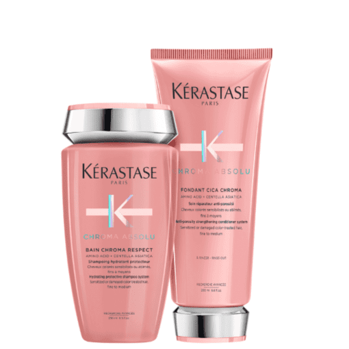 Imagem do produto Kit  Kérastase Chroma Absolu Bain Respect Fondant Cica