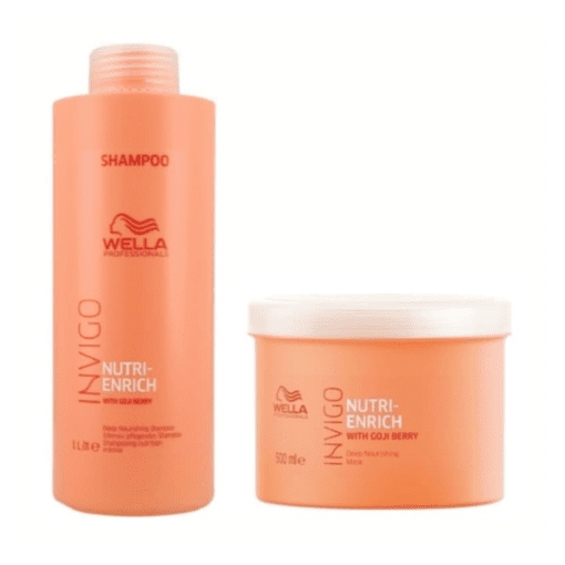 Kit Wella Professionals Invigo Nutri-Enrich Salon Duo Treatment Mask (2 Produtos)