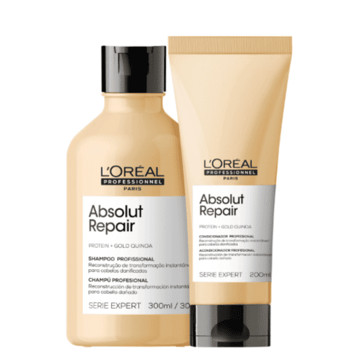 Kit L'Oréal Professionnel Serie Expert Absolut Repair Gold Quinoa + Protein Duo (2 Produtos)