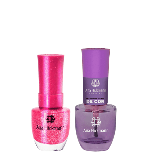 Imagem do produto Ana Hickmann kit de Esmalte Cor Flamingo + Intensificador da Cor