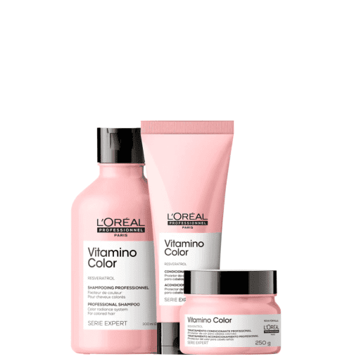 Kit L'Oréal Serie Expert Vitamino Color Trio (3 Produtos)