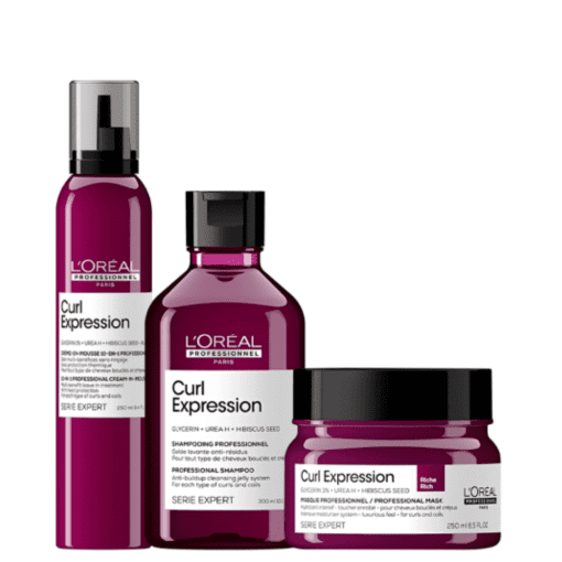 Imagem do produto Kit L’Oréal Professionnel Curl Expression Trio (3 Produtos)