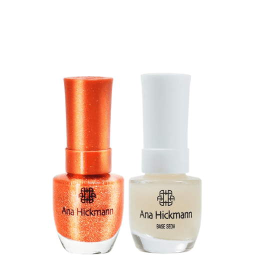 Imagem do produto Ana Hickmann kit de Esmalte Cor Sabiá Laranjeira + Base Seda