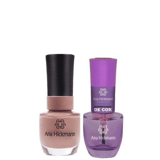 Ana Hickmann kit de Esmalte Cor Cheguei + Intensificador da Cor