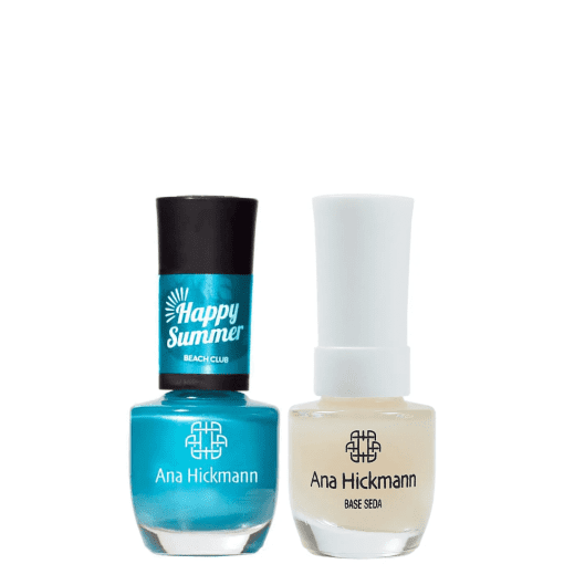 Imagem do produto Ana Hickmann kit de Esmalte Cor Beach Club + Base Seda