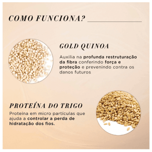 Imagem do produto L’Oréal Absolut Repair Gold Quinoa + Protein – Shampoo 1500ml