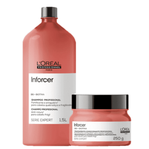 Imagem do produto Kit L’Oréal Professionnel Expert Inforcer – Shampoo 1,5L + Máscara Capilar 250