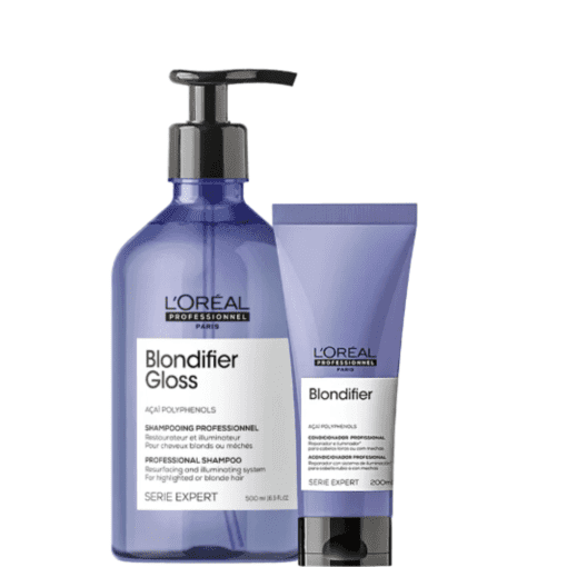 Kit L'Oréal Professionnel Serie Expert Blondifier Gloss Home Care (2 Produtos)